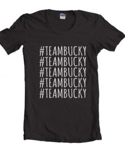 Team Bucky Hashtag T-shirt RE23