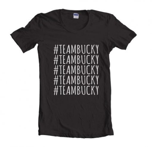 Team Bucky Hashtag T-shirt RE23