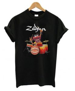 The Muppet Zildjian drums T shirt RE23
