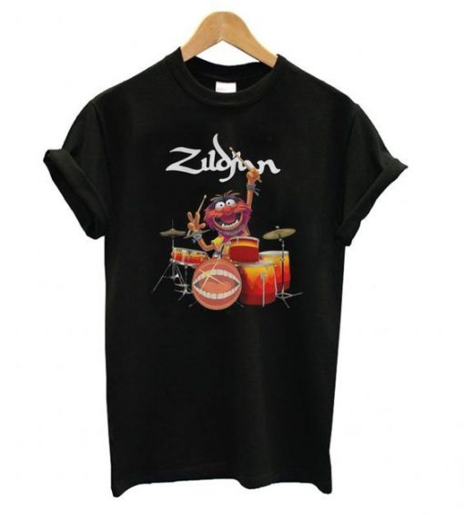 The Muppet Zildjian drums T shirt RE23