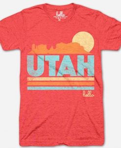 Utah Printed T-Shirt RE23