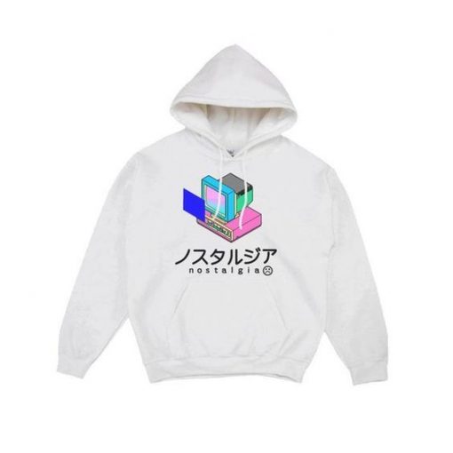 Vaporwave aesthetic hoodie RE23