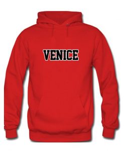 Venice red hoodie RE23