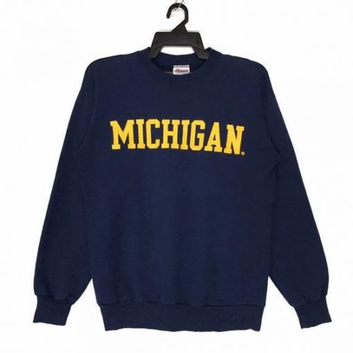 Vintage 1990s University of Michigan Sweatshirt RE23