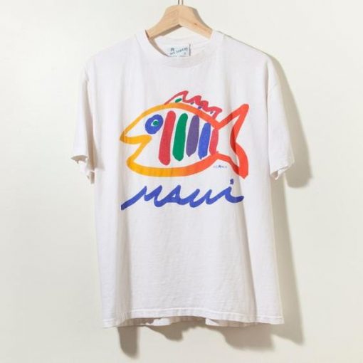 Vintage 90s Single Stitch Hawaii T-Shirt RE23