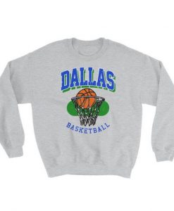 Vintage Dallas Basketball Sweatshirt RE23