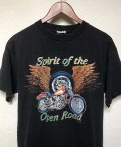 Vintage biker t-shirt RE23