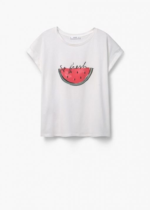 Watermelon Printed Design T-shirt RE23