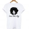 Whitney Houston Live Love Sing T shirt RE23