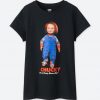 Women Back To The 80s Graphic Tee Shirts Chucky RE23