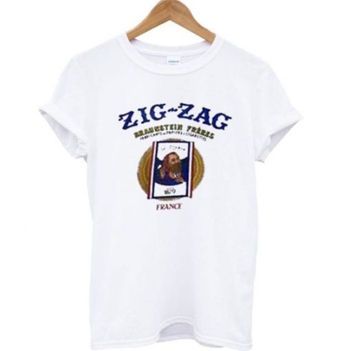 Zig Zag France Cigarettes T Shirt RE23