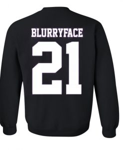 blurryface 21 sweatshirt IGS