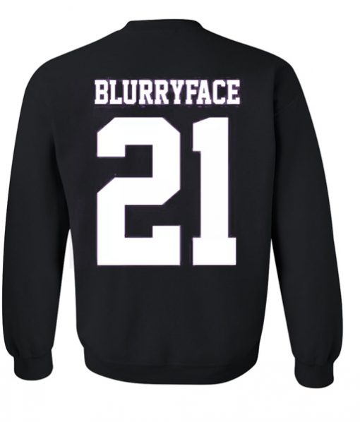 blurryface 21 sweatshirt IGS