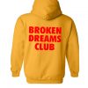 broken dreams club back hoodie IGS