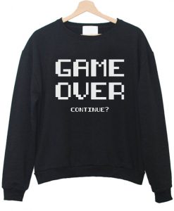 game over sweatshirt IGS