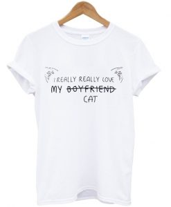 i really really love my cat t-shirt IGS