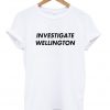 investigate wellington T-shirt IGS