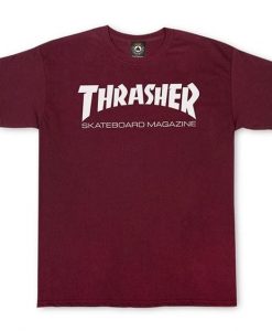 thrasher skateboard magazine T-shirt RE23