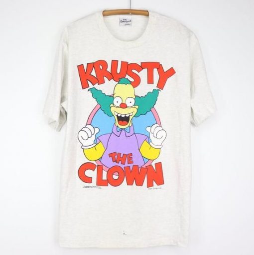 vintage 1994 Krusty The Clown The Simpsons Shirt RE23