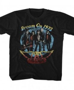 Aerosmith Dream On 1973 T-shirt RE23