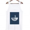 Astronaut Mowing The Moon Tanktop RE23