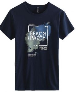 Beach Party Friday 25 July T Shirt ZX03