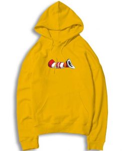 Funny Supreme Cat in the Hat Hoodie RE23
