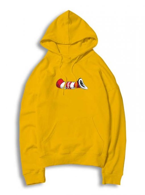 Funny Supreme Cat in the Hat Hoodie RE23