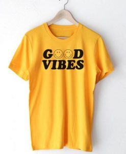 Good Vibes Smiley T-shirt RE23