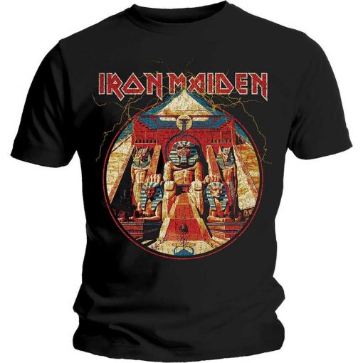Iron Maiden Powerslave Album T-shirt RE23