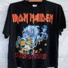 Iron Maiden Somewhere Back In Time tour 2008 T-shirt RE23