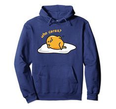 Lazy Egg Who Cares Hoodie RE23