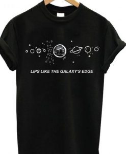 Lips Like The Galaxy's Edge T-shirt ZX03