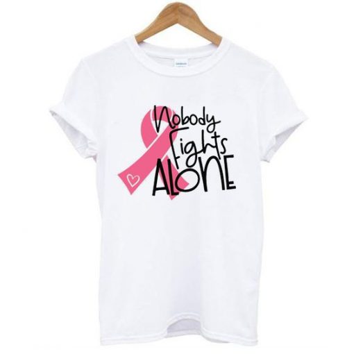 Nobody Fights Alone t shirt ZX03