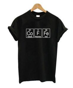 Periodic Table Barista T-Shirt ZX03