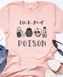 Pick Your Poison Disney Halloween Shirt ZX03