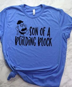 SON OF A BUILDING BLOCK TSHIRT ZX03