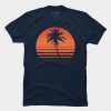 Sunset Palm Tree T-Shirt RE23
