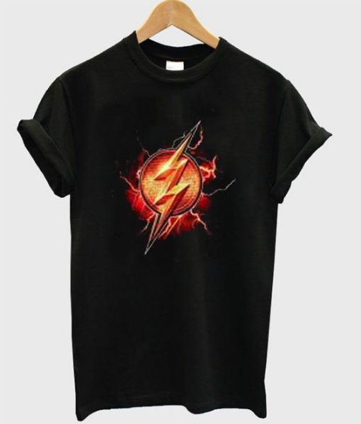 The Flash Logo T shirt ZX03