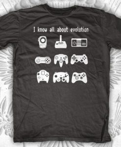 Video Game Evolution T-Shirt ZX03