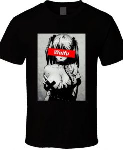 Waifu Shirt Otaku Lewd Hentai Cute Girl T-Shirt ZX03