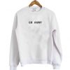 go away game sweatshirt IGS