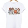 kennedy space center cat t-shirt ZX03