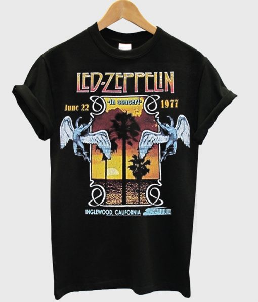 led zeppelin Concert t-shirt ZX03