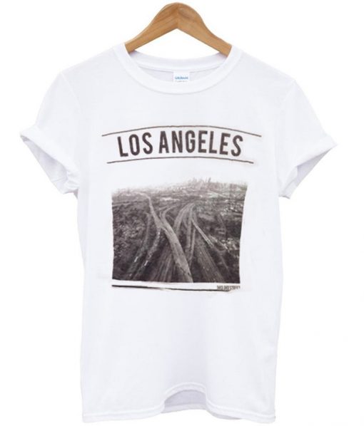 los angeles street t-shirt ZX03