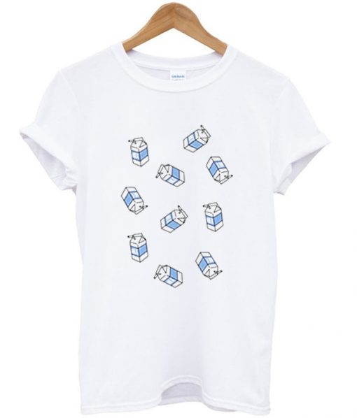 milk box t-shirt ZX03