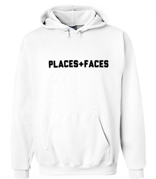 places faces hoodie IGS