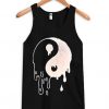 yinyang melted Adult tanktop RE23