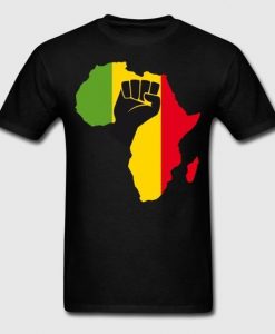 African Black Power Men's T-Shirt REW