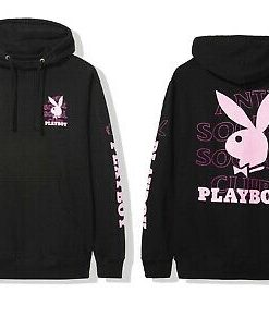 Anti Social Club X Playboy Bunny Hoodie ZX03